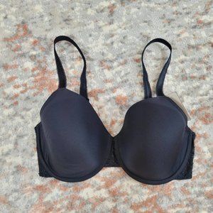 Wacoal Black Lined Bra - Size 34DDD